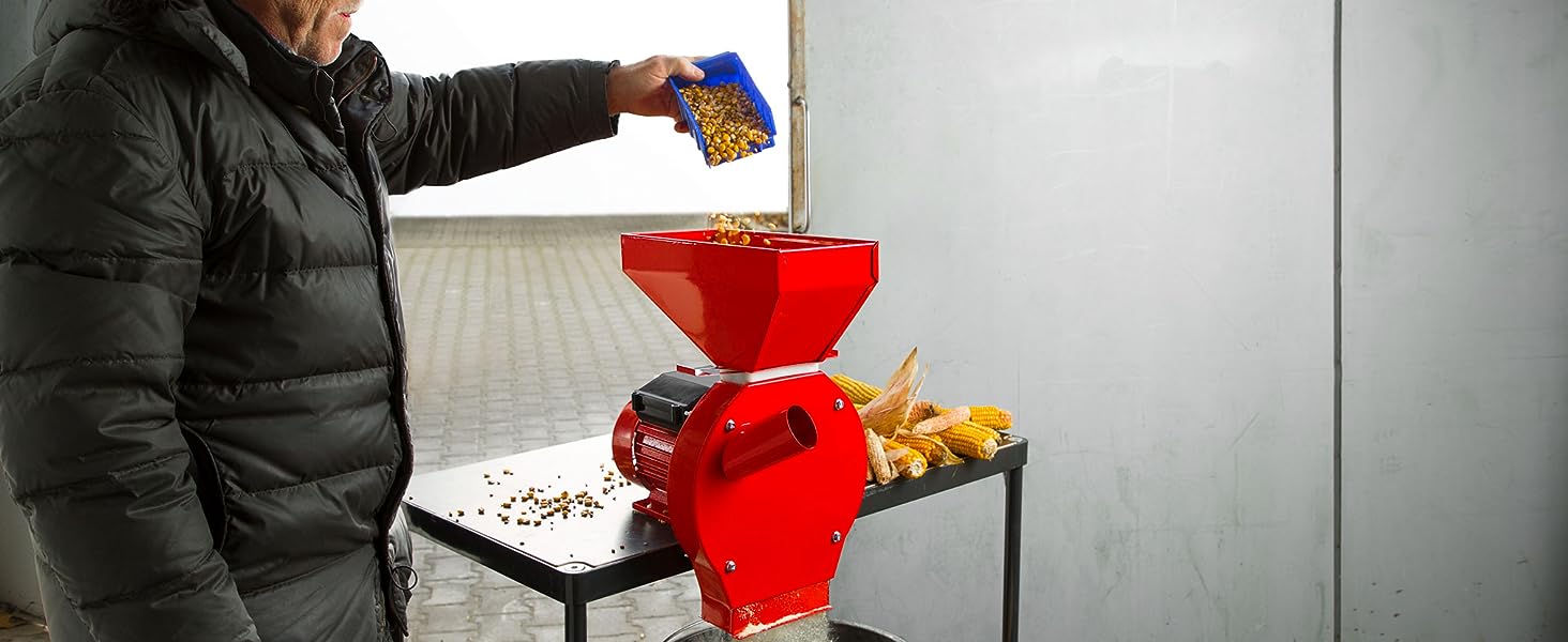 Molinillo trituradora moledora de grano electrico cafe maiz acero  inoxidable New