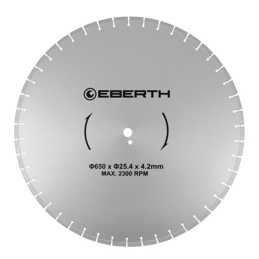 EBERTH Disco de corte de diamante 650